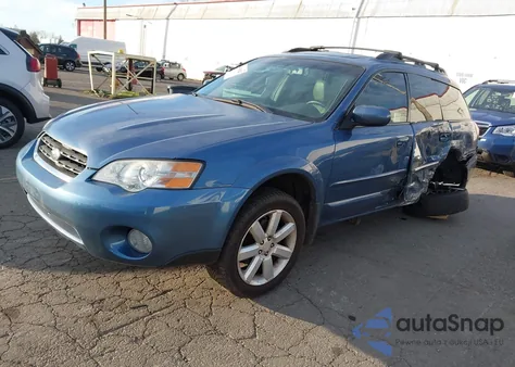 2007 Subaru Outback 2.5I Limited из США, поврежденный, VIN 4S4BP62C977325368